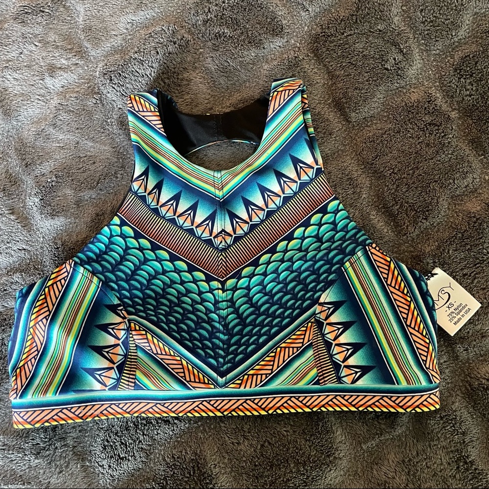 Imsy reversible swim top